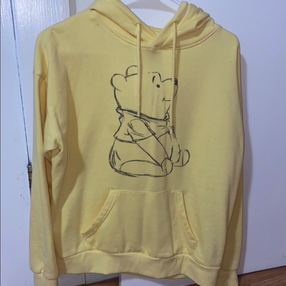Yellow hoodie. Disney Winnie the Pooh size XS